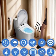 U Auto Flip Tapa Wc Intelligente Bidet Küvette Toilette Japonaises Lavante WC Smart Toilettensitz Inteligente Open Ai Toilettensitz