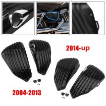 Black Moto Left Right Side Battery Fairing Cover For Harley Sportster XL1200N XL Iron 883 1200 04-up Motorcycle Accessories