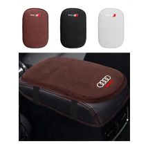 Car Leather Center Console Armrest Cushion Booster Pad Auto Interior Accessories For Audi S5 S6 S7 Q3 Q5 Q7 Quattro A3 A4 A5 A6