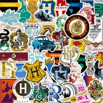 50Pcs Harry Potter Stickers Cartoon Cute Decals Toy Stationery Guitar Phone Bicycle Laptop Luggage Car Decoration Girls Gifts