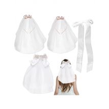 Elegant Bridal Wedding Headdres Bride Headband with Veil Bridal Shower Bride to Be Gift Bachelorette Party Decor Hair Accessorie