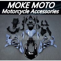 Zestaw owiewek motocyklowych pasujący do Yzf R1M R1 2015 2016 2017 2018 2019 Zestaw nadwozia Wysokiej jakości wtrysk Abs Nowy Czarny Szary