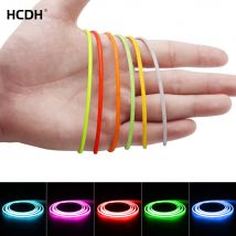 2.7mm Ultra Slim COB LED Strip Lights 480LEDs/m Flexible Linear Light Tape Diode Ribbon DIY Backlight Red Amber Purple Dimmable