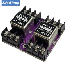 Isolatore audio a conversione bilanciata e sbilanciata HT-969696 Trasformatore di isolamento audio Permalloy 600:600 20Hz-20KHz