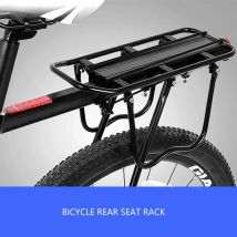 Quick Release Bicycle Rear Seat Rack Adjustable Mountain Bike Luggage Carrier With Reflector