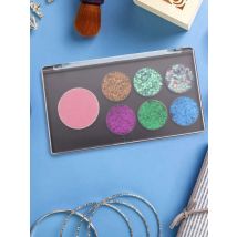 5pack Rectangular Magnet Makeup Palette Dispensing Eyeshadow Lipstick Dish Blush Powder Magnetic Storage Box Empty Plate F3387