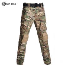 Han Wild Plus Size Hose 8xl taktische Hose Herren Cargo hose mit Pads Jagd Multi Taschen Camping