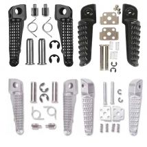 Motorcycle Foot Rests Pedal Front/Rear Footrest For Kawasaki ZX-6R ZX636 ZZR1400 EX650 ER 6F/6N 9R 10R 12R 14 Z750 S Z800 Z1000