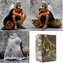One Piece Anime Creator X Silvers Rayleigh Action Figure Rufy Master Rayleigh Doll Giocattoli per bambini Regali di compleanno