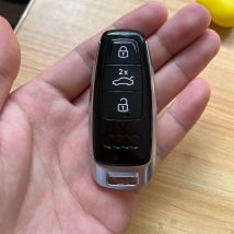 3-Tasten-modifiziertes Ersatz-Schlüsselgehäuse für Audi A6L A7 A8 Q7 Q8 2017–2022, Auto-Fernbedienungsschale, Fob