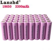 8-80pcs 18650 Rechargeable Battery 3.7V 17A Lithium Li Ion 18650 Real Capacity 3300mAh For Bicycle