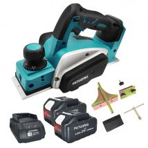 Pialla elettrica portatile a batteria da 82mm 15000 giri/min ricaricabile elettrica per taglio del legno strumento per mobili fai da te per batteria Makita 18V
