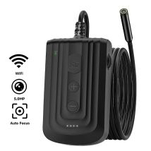 HD1920P WIFI Endoskop 5,0 MP Autofokus Objektiv 8 MM Drahtlose Rohr Auto Inspektion Endoskop Kamera Auto Überprüfen Wasserdichte LEDs 2600 mAh