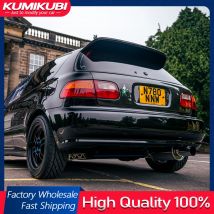 AERODYNAMICS KOHLENSTOFFFASER LÖFFELSTIL HECKSPOILER FÜR HONDA CIVIC EG EG6 VTI 1992 1993 1994 1995 Dachspoiler