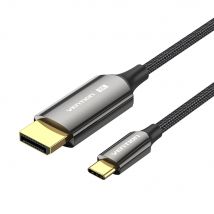 Vention USB C to DP Cable USB Type C to 8K 60Hz DisplayPort Bi Directional Cable for iPhone Tablet PC Monitor HDCP HDR DP Cord