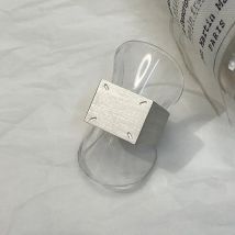 925 Sterling Silber offener Fingerring Punk Quadrat matt geometrisch stapelbar für Frauen Mädchen Schmuck Geschenk Drops hip Großhandel