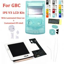 2021 kit LCD Pre laminati IPS V3 bianchi per kit di schermi LCD IPS retroilluminati GBC con