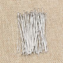 100 teile/los Kein Verblassen 20 30 35 40 70 mm Edelstahl Flache Kopf Pin Ergebnisse Headpins Für Schmuck Machen DIY Liefert Zubehör