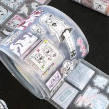 1 stücke/1 los Dekorative Klebebänder Zusammen Stück Zeit Sammelalbum Junk Journal DIY Papier Japanische Maskierung Scrapbooking Aufkleber
