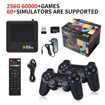 G11 Pro Game Box Dual System Video Game Console 128G Built in 40000+ Retro Games 2.4G Wireless Gamepad 4K HD Game Stick Gift