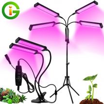 20W 40W 60W 80W LED Coltiva La Luce Spettro Completo Phyto Lampada Con 3 Modalità Funzione di Temporizzazione Per Interni Fiori Piante Crescita illuminazione