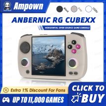 ANBERNIC RG CUBEXX Handheld Game Console 3.95''IPS Screen Linux System Video Output WiliWili Ebook Reader Multi-function Console