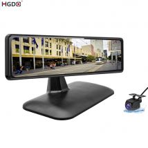 Hgdo 10 "Armaturen brett Video recorder Auto Rückspiegel Dash Cam Touchscreen fhd 1080p dvrs 24h Park monitor Nachtsicht