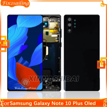Hohe Qualität OLED Für Samsung Galaxy Note 10 plus N975F N976N Display Touchscreen Digitizer Ersatzteile Für note 10 plus
