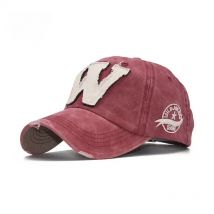 Stickerei Buchstabe W Baseball Cap Snapback Caps Knochen Casquette Hut Distressed Tragen Ausgestattet Hut Für Männer Benutzerdefinierte Hüte