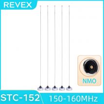 REVEX STC-152 NMO montaje VHF 150-160MHz alta ganancia coche móvil Ham Radio Walkie Talkie antena para Baofeng TYT HYT