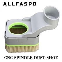 Collettore di scarpe con coperchio antipolvere per mandrino CNC 70 75 80 85 90 100MM detergente per scarponi antipolvere per macchina per incisione CNC Router motore mandrino