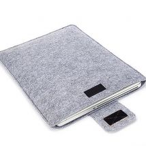 Filcowa, wąska torba na tablet do MacBooków Air Pro 11 13 15 cali w jednolitym kolorze