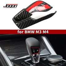 Real Dry Carbon Schaltknauf Trim für BMW X3M X4M M2 M3 G80 M4 G82 G83 Coupe 2021+