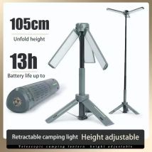8000mAh Rechargeable Outdoor Portable Hiking Camping Fishing Flashlight Telescoping Camping Lantern Telescopic Camping Light