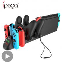 Controllo caricabatteria per Nintend Nintendo Switch Joy Con Joycon Console Dock di ricarica Supporto controller Nintendoswitch Gamepad