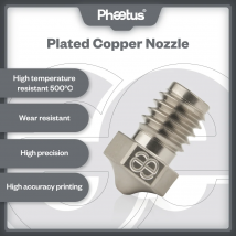 Phaetus vergoldetes Kupfer E3D V6 Düse 3D-Druckerteile für 1,75 mm Filament Hotend Extruder BMO BMS Libelle Drache TaiChi Rapido
