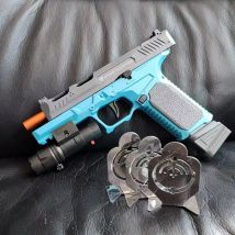 Werfen Shell Soft Bullet Sig17 Spielzeug Pistole Airsoft Launcher Outdoor Sport CS Spiel Waffe M9A3 Pistole Waffe für Kinder Geschenk