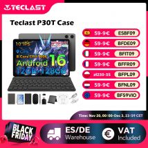 Custodia Teclast P30T Tablet Android da 10,1 pollici 16 Max 12Gb Ram 128Gb Rom T7200 Tastiera/custodia/mouse/stilo/cuffie all-in-one a 8 core