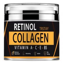 Retinol Kollagen Gesichts creme, mild und nicht reizend, strafft die Haut, hellt den Hautton auf und macht die Haut weich und zart