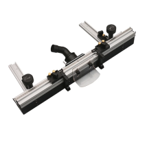 700mm Holz bearbeitung Router Tisch zaun Aluminium legierung Profil zaun mit 300mm T-Spur Schiebe halterungen Bit Guard von Enjoy wood