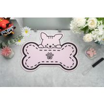 Alfombrilla de ratón para Gamer, alfombrilla de escritorio de oficina, Kawaii, pequeña, teclado de PC, chillkey Paw 65
