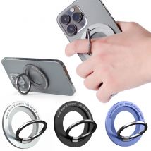 Supporto magnetico per telefono Supporto per anello magnetico per dito per ricarica wireless Magsafe per IPhone14 13 12 Pro/Max Staffa per cellulare