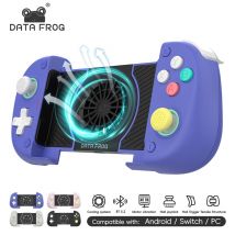 DATA FROG X3 Pro Kabelloser mobiler Gaming-Controller für Smartphone, Esports-Gamepad mit Dual-Vibration, ergonomisches Design