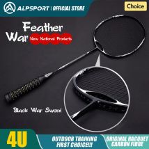 ALP ZY 4U Badmintonschläger 46 Carbonfaser bis zu 32 Pfund Original maßgeschneiderte ultraleichte Offenheit importierte Kohlefaser + Titan