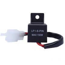 2-Pin 12V Elektronische LED Blink Relais Fix Motorrad Blinker Lichter Blinker OEM Zwei-pin Flasher motorrad Zubehör