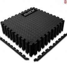 Cuscino per massaggio Tappetino per esercizi puzzle in schiuma EVA per palestra domestica, tappetini per palestra ad incastro con tappetino per digitopressione con superficie antiscivolo