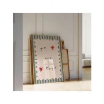 1pc Frameless You Is Magic Printing,inspiring Whimsical Typesetting Poster Canvas Painting,for Living Room Wall Room Art Decor