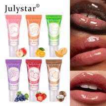 Mehrfarbiges, fruchtiges, nährendes, feuchtigkeitsspendendes, feuchtigkeitsspendendes Vitamin-E-Lippenöl, Hochglanz, langanhaltender, feuchtigkeitsspendender Lippenhonig
