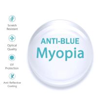 Kundenspezifische optische Linse, ein Paar Green-Emi Astigmatismus, verschreibungspflichtig, kratzfest, asphärische Myopie, Presbyopie