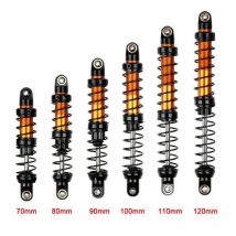4 teile/los Ganzmetall-Aufhängung söl Stoßdämpfer 70mm 80mm 90mm 100mm 110mm 120mm für scx10 d90 Spektren TRX-4 rc Auto